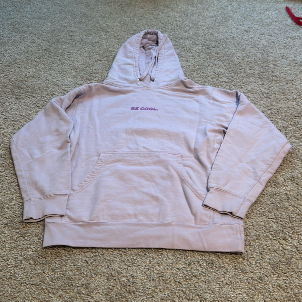 women’s light purple, Be cool, hoodie